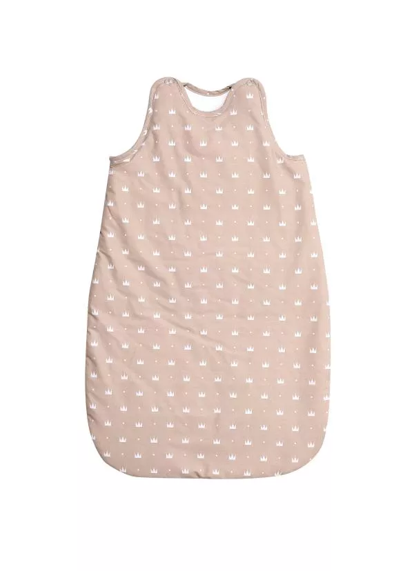Sac de dormit de vara, 85 cm, bumbac ranforce, Crowns Latte 1