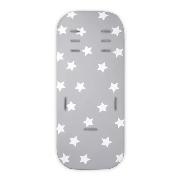 Saltea carucior, Cosy Travel Memory, spuma cu memorie, Stars Grey 1