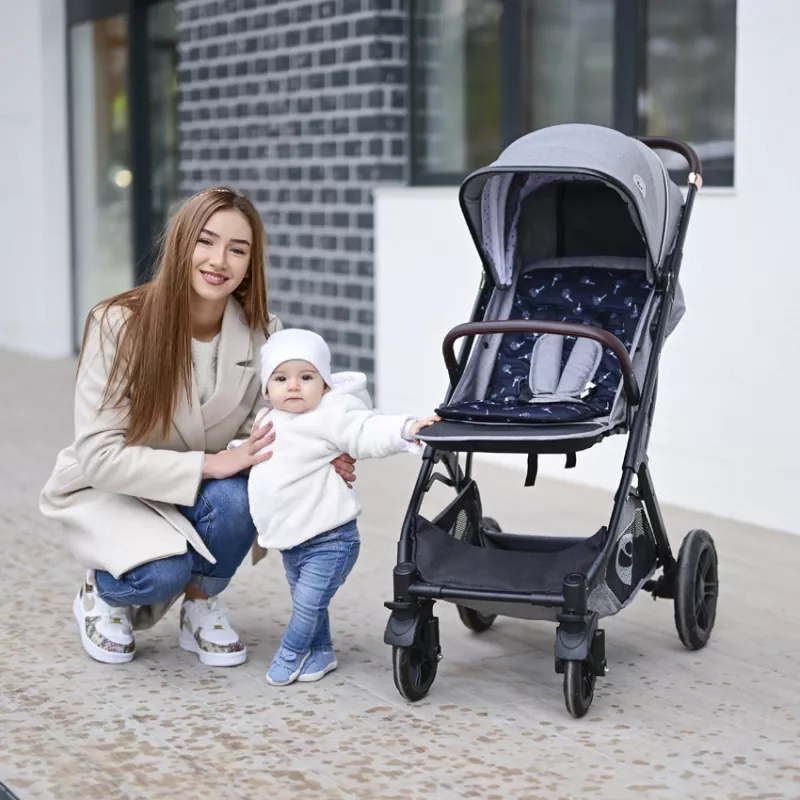Saltea carucior, universala, Black 3