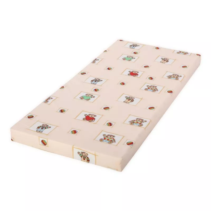 Saltea Classic din spuma 70/140/9 cm, Imprimeuri Colorate 1
