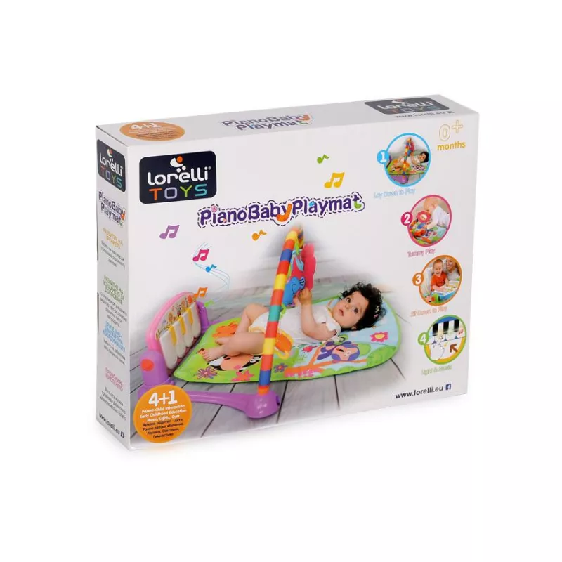 Saltea de activitate, Play Gym, 77x52 cm, Blue 2
