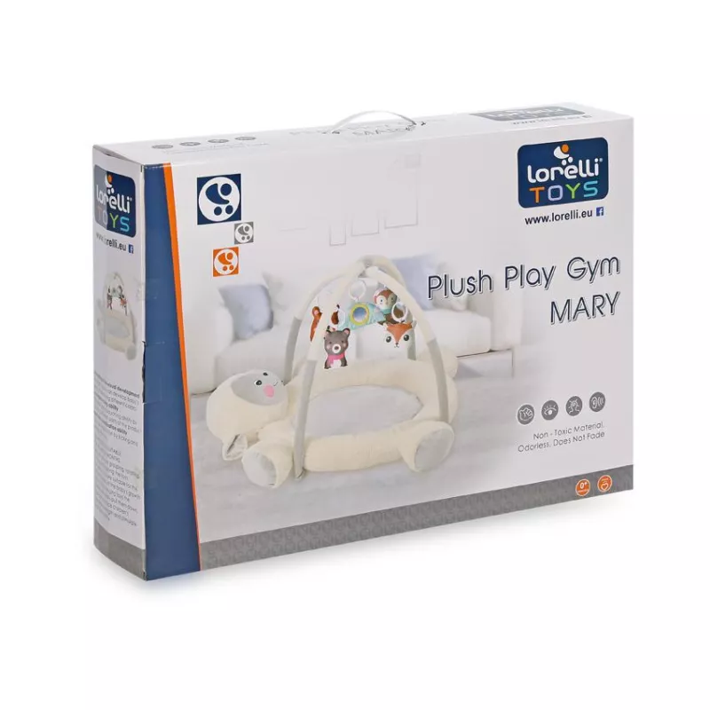 Saltea de activitate, Play Gym Mary, material plusat, 95x95 cm 2