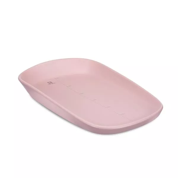 Saltea de infasat din spuma poliuretanica moale, Lulu, suprafata gradata, antialunecare, impermeabila, 43 x 10 x 68 cm, Pink 1