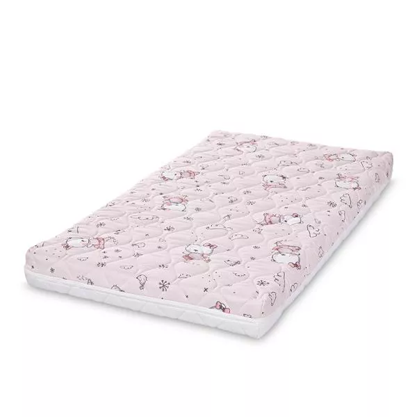 Saltea mobilier Havana, 62 x 110 x 10 cm, cocos si spuma elastica, Pink Ballerina Bear 1