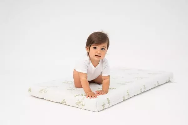Saltea pat, Air Comfort Bamboo, 60x120x9 cm, husa bambus, spuma elastica cu canale 5