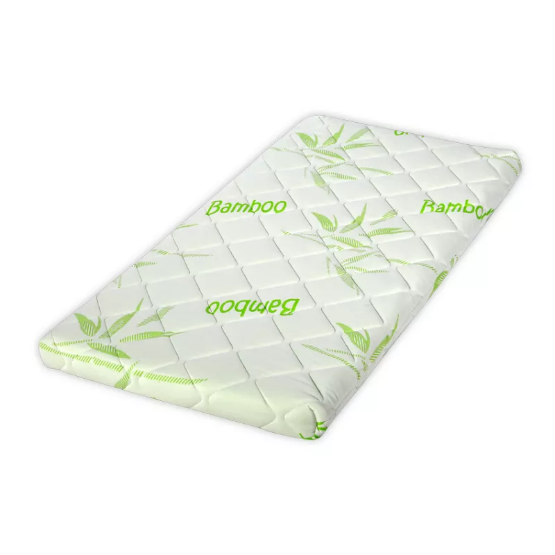 Saltea pat, Air Comfort Bamboo, 60x120x9 cm, husa bambus, spuma elastica cu canale 1