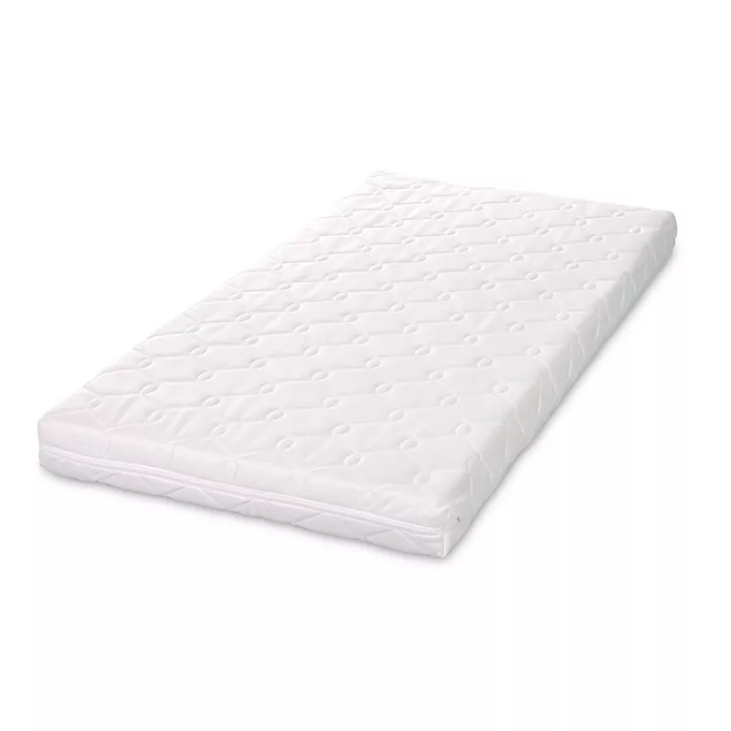 Saltea pat Havana Premium, 60 x 120 x 10 cm, cocos si spuma elastica, White 1