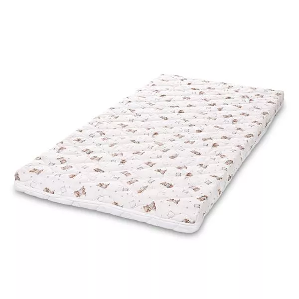 Saltea pat, Holiday, 60 x 120 x 10 cm, 2 straturi cocos si spuma elastica, Bear Pillow Beige 1