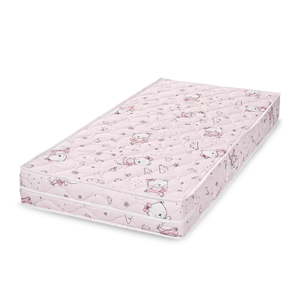 Saltea pat, Relax, 60 x 120 x 12 cm, spuma elastica, Pink Ballerina Bear 1
