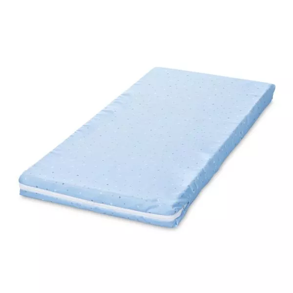 Saltea patut balansoar, First Dreams, 90 x 42 x 6 cm, spuma elastica, Blue Sky 1