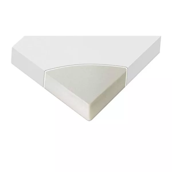 Saltea patut balansoar First Dreams, 90 x 42 x 6 cm, spuma elastica, White 2