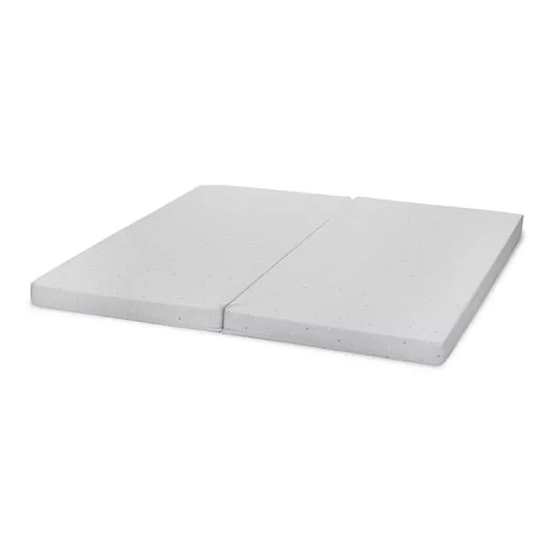 Saltea pliabila pentru tarc copii, Classic, 94 x 94 x 5 cm, din spuma, Sky Grey 3