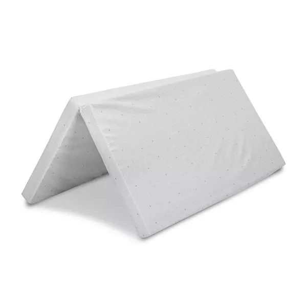 Saltea pliabila pentru tarc copii, Classic, 94 x 94 x 5 cm, din spuma, Sky Grey 4