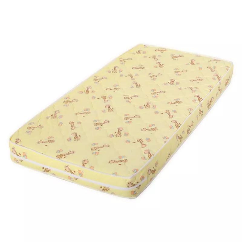 Saltea RELAX din spuma 60/120/12 cm, Girafe Galben 1