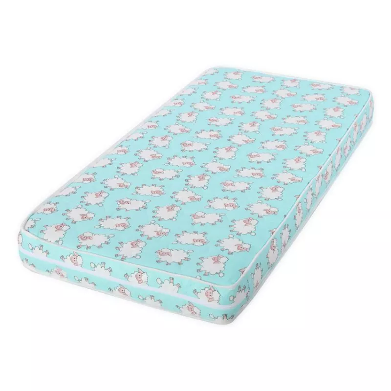 Saltea RELAX din spuma 60/120/12 cm, Oite Albastru 1