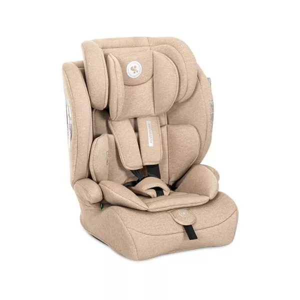Scaun auto, Adventure, i-Size, 15 luni-12 ani, 76-150 cm, Beige New 1