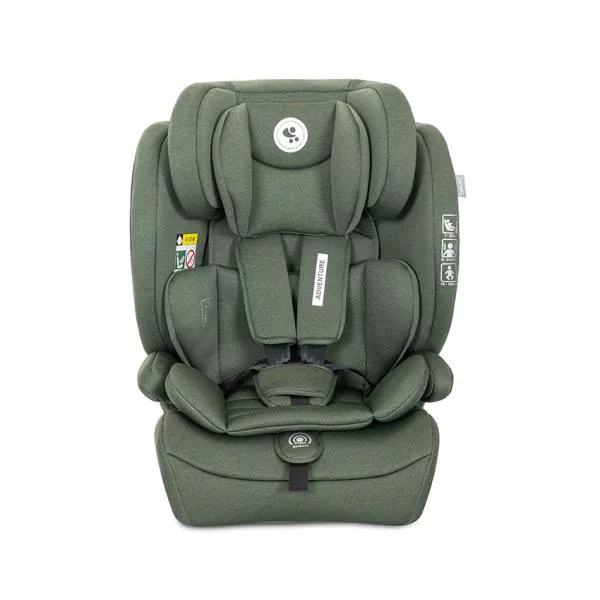Scaun auto, Adventure, i-Size, 15 luni-12 ani, 76-150 cm, Green New 2
