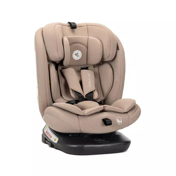 Scaun auto Capella, Isofix, i-Size, rotativ 360 grade, 0 Luni-12 Ani, 40-150 cm, Beige 2