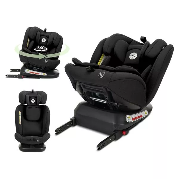Scaun auto Capella, Isofix, i-Size, rotativ 360 grade, 0 Luni-12 Ani, 40-150 cm, Black 1
