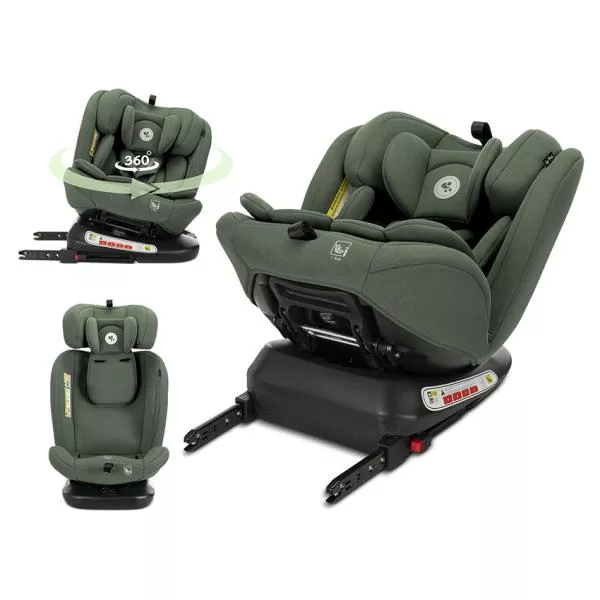 Scaun auto Capella, Isofix, i-Size, rotativ 360 grade, 0 Luni-12 Ani, 40-150 cm, Green 1