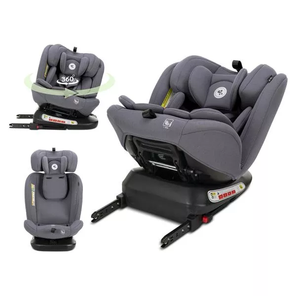 Scaun auto Capella, Isofix, i-Size, rotativ 360 grade, 0 Luni-12 Ani, 40-150 cm, Grey 1