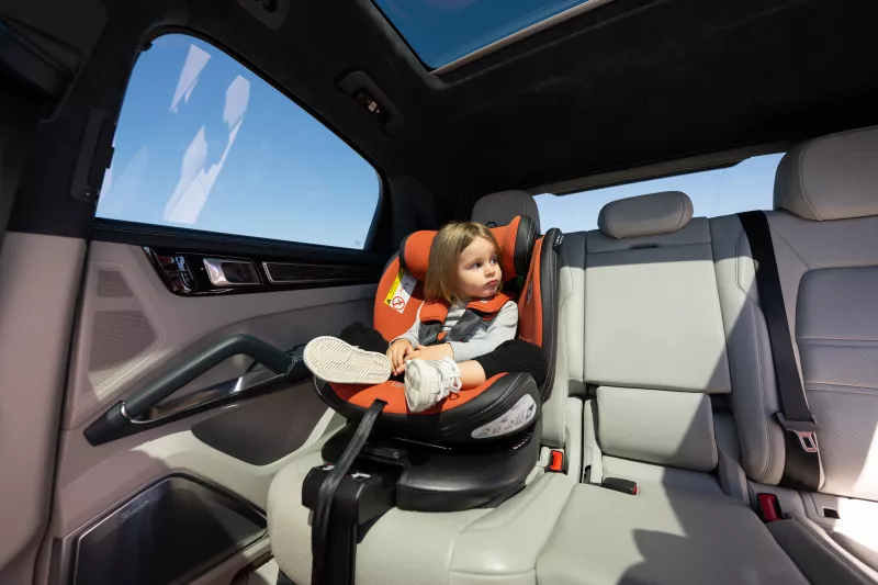 Scaun auto Estate, isofix, cu picior de sprijin, baza rotativa 360 grade, de la 0 luni pana la 12 ani, 40-150 cm, Negru Jasper 5