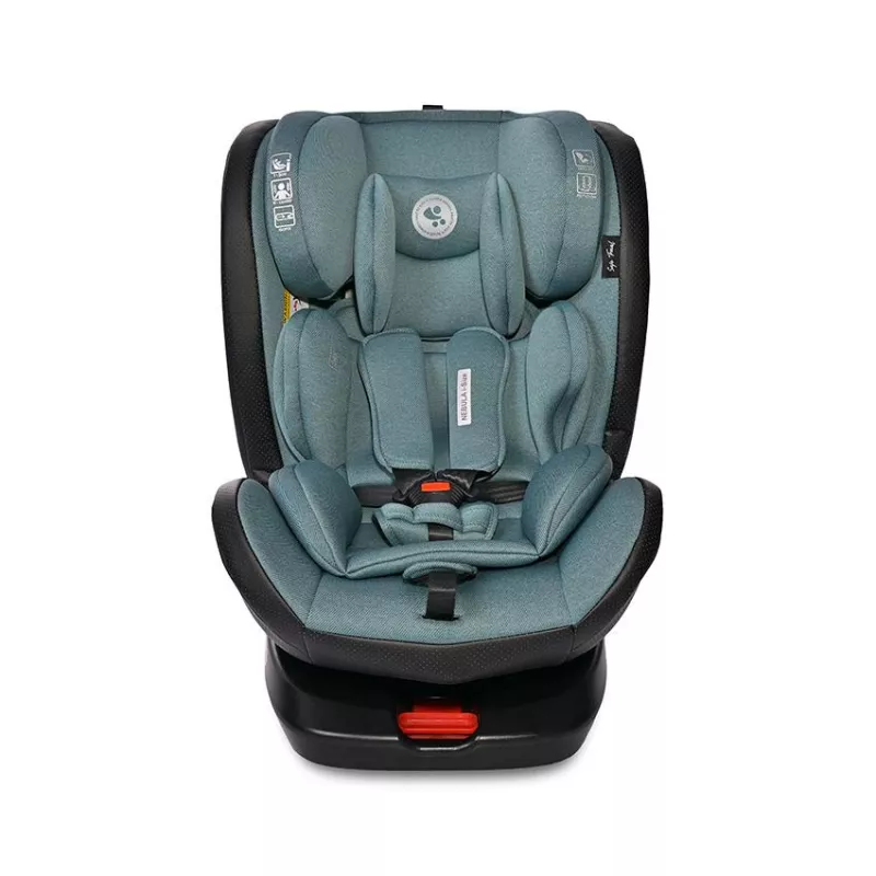 Scaun auto Nebula, i-Size, Isofix, baza rotativa, de la 0 luni pama la 12 ani, 40-150 cm, Arctic Verde 2