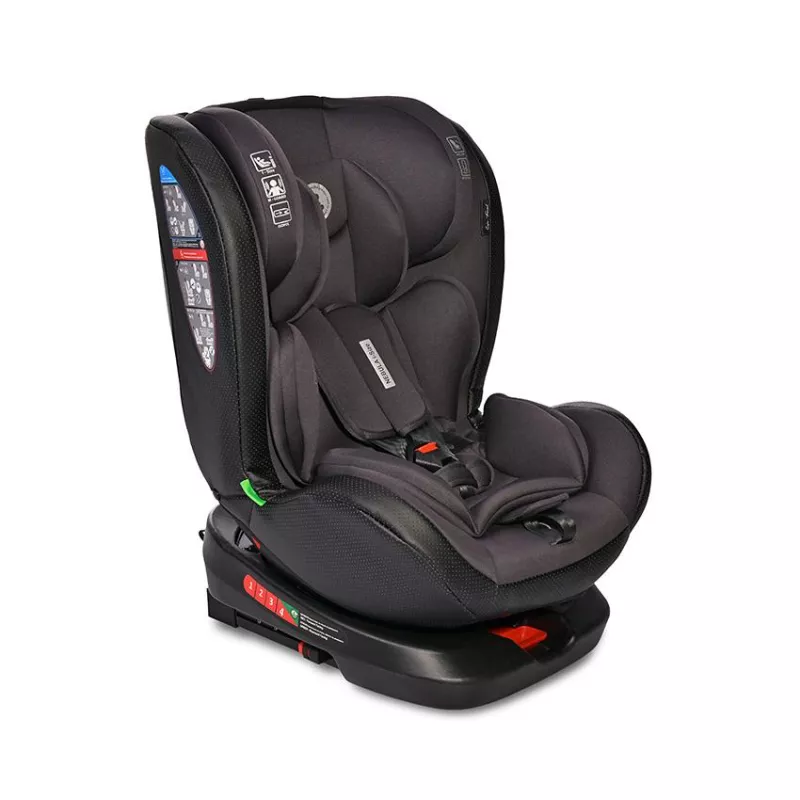 Scaun auto, Nebula, i-Size, Isofix, rotativ, 0 Luni-12 Ani, 40-150 cm, Black 1