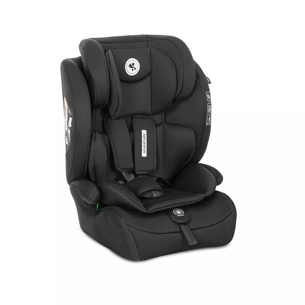 Scaun auto pentru copii, Adventure, i-Size, 15 Luni-12 Ani, 76-150 cm, Black 1