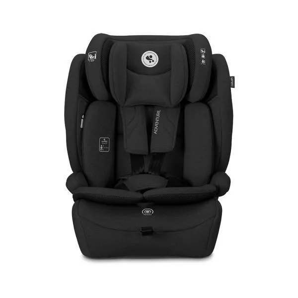 Scaun auto pentru copii, Adventure, i-Size, tetiera reglabila, 15 Luni-12 Ani, 76-150 cm, Black 3