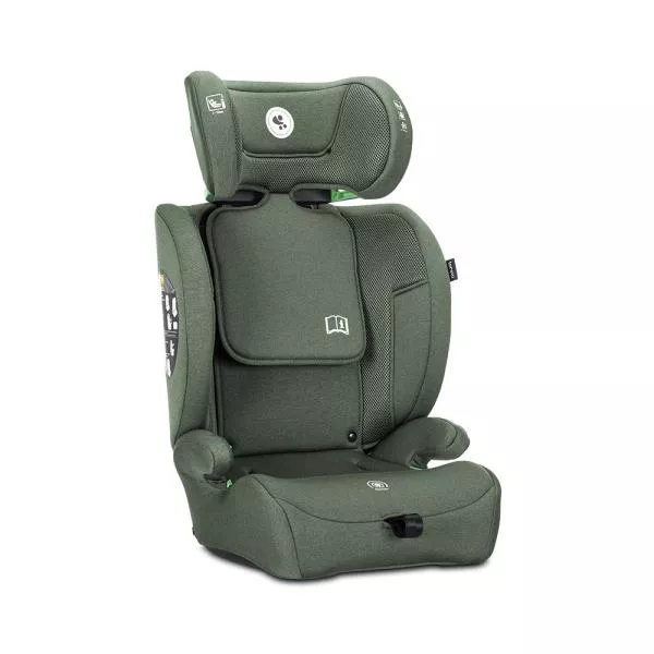 Scaun auto pentru copii, Adventure, i-Size, tetiera reglabila, 15 Luni-12 Ani, 76-150 cm, Green 4