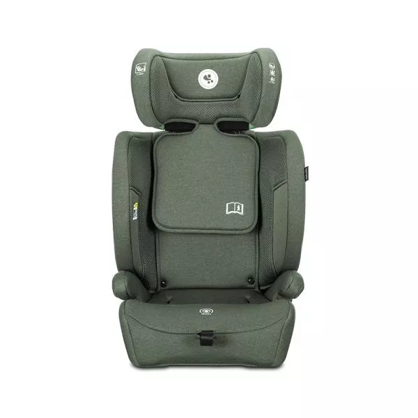 Scaun auto pentru copii, Adventure, i-Size, tetiera reglabila, 15 Luni-12 Ani, 76-150 cm, Green 5