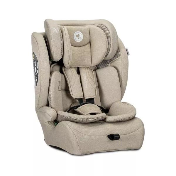 Scaun auto pentru copii, Adventure, i-Size, tetiera reglabila, 15 Luni-12 Ani, 76-150 cm, Beige 2