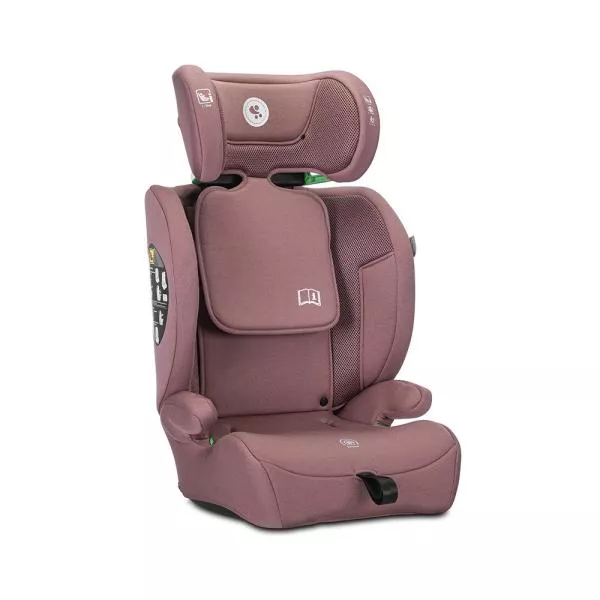 Scaun auto pentru copii, Adventure, i-Size, tetiera reglabila, 15 Luni-12 Ani, 76-150 cm, Pink 4