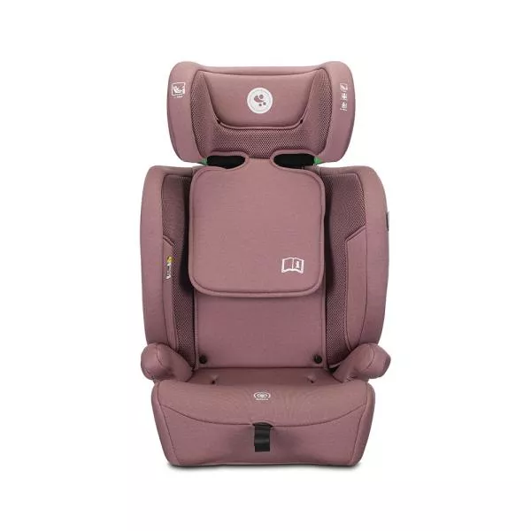 Scaun auto pentru copii, Adventure, i-Size, tetiera reglabila, 15 Luni-12 Ani, 76-150 cm, Pink 5