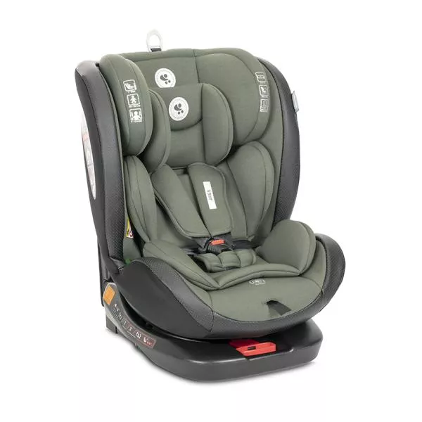 Scaun auto pentru copii, Ares, i-Size, Isofix, anti rebound bar, rotativ, 40-150 cm, 0 luni-12 ani, Green 1
