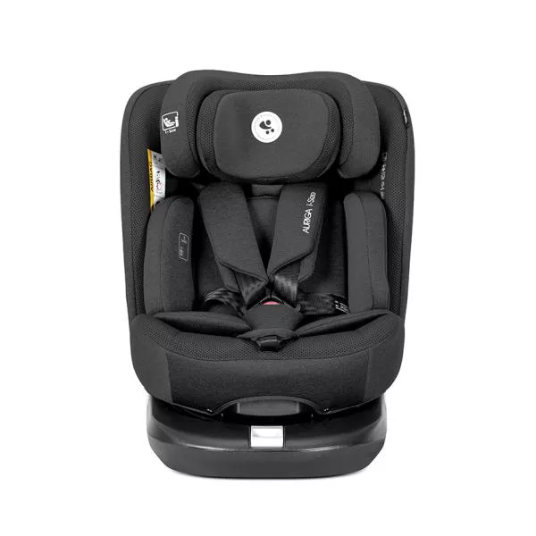 Scaun auto pentru copii, Auriga, i-Size, Isofix, anti rebound bar, rotativ 360, SPS, 0 luni-12 ani, 40-150 cm, Black 4