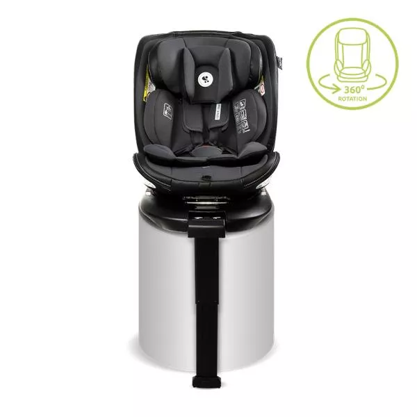 Scaun auto pentru copii, Estate, i-Size, Isofix, baza rotativa, picior de sprijin, 0 Luni-12 Ani, 40-150 cm, Grey 2