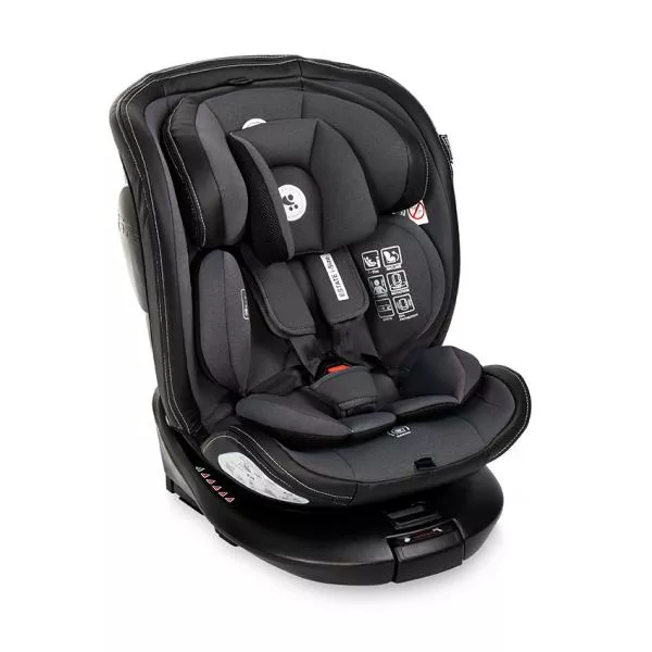 Scaun auto pentru copii, Estate, i-Size, Isofix, baza rotativa, picior de sprijin, 0 Luni-12 Ani, 40-150 cm, Grey 4