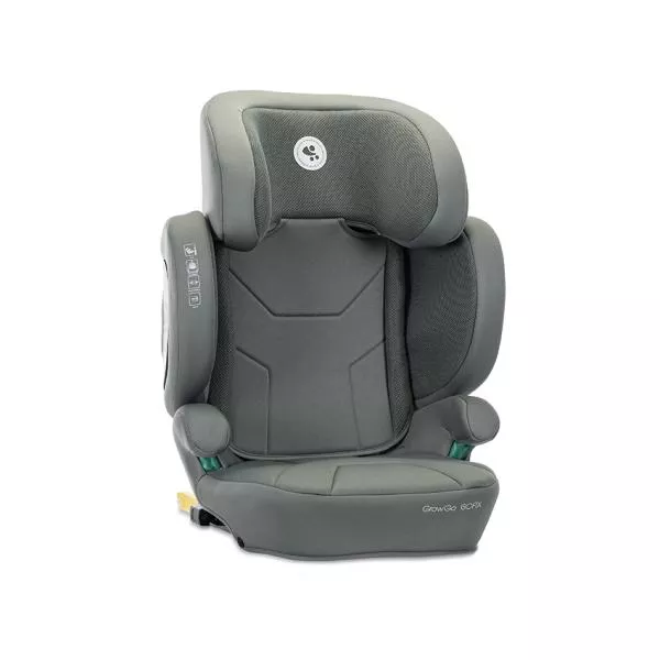 Scaun auto pentru copii, Growgo, Isofix, pliabil, protectii laterale extensibile, spatar reglabil, tetiera reglabila, 100-150 cm, 3-12 ani, Green 2
