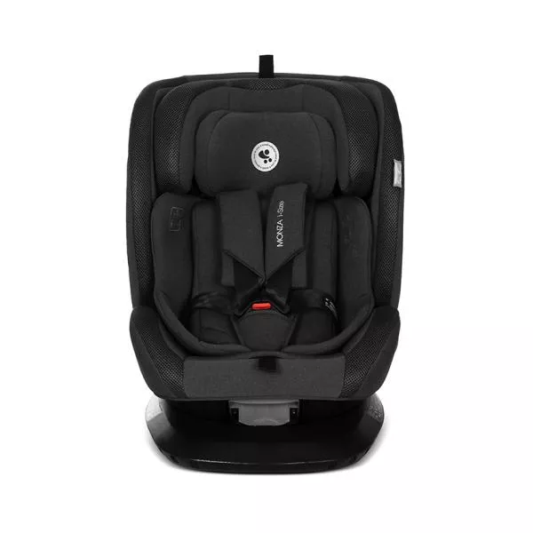 Scaun auto pentru copii, Monza, i-Size, Isofix, rotativ, anti rebound bar, rotativ, 40-150 cm,  Black 3