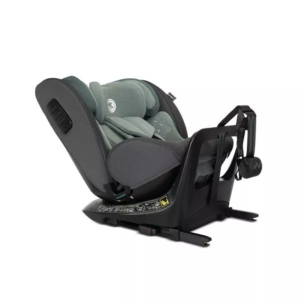 Scaun auto pentru copii, Monza, i-Size, Isofix, rotativ, anti rebound bar, rotativ, 40-150 cm, Green 2