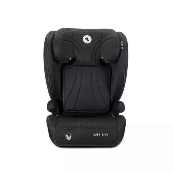 Scaun auto pentru copii, Nube Safe, protectie laterala EPS, tetiera reglabila, husa respirabila, 3-12 ani, 100-150 cm, Black 3