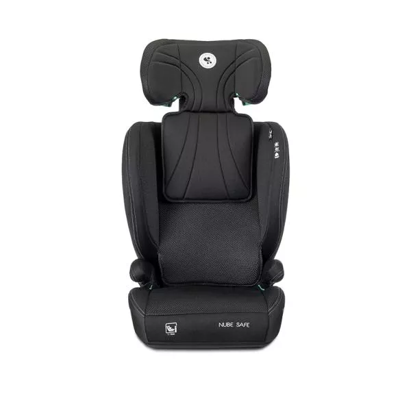 Scaun auto pentru copii, Nube Safe, protectie laterala EPS, tetiera reglabila, husa respirabila, 3-12 ani, 100-150 cm, Black 5
