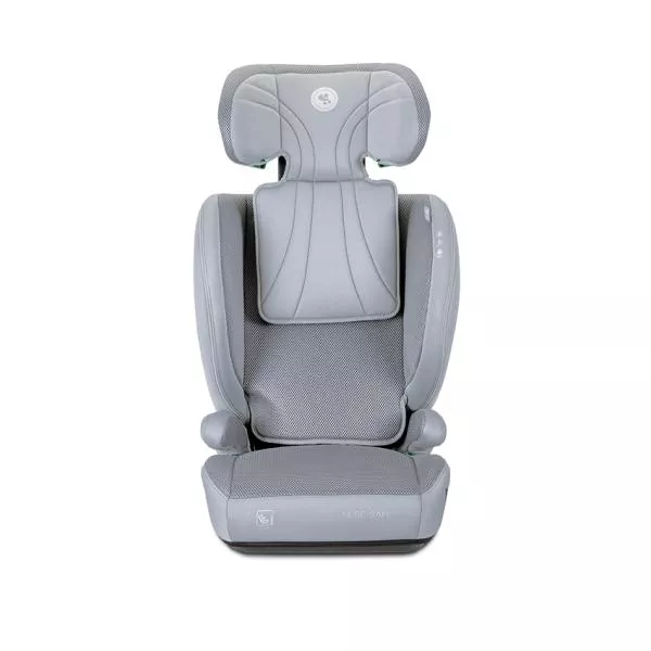 Scaun auto pentru copii, Nube Safe, protectie laterala EPS, tetiera reglabila, husa respirabila, 3-12 ani, 100-150 cm, Grey 5