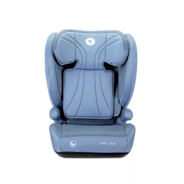 Scaun auto pentru copii, Nube Safe, protectie laterala EPS, tetiera reglabila, husa respirabila, 3-12 ani, 100-150 cm, Blue 3