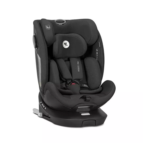 Scaun auto pentru copii, Perseus, i-Size, Isofix, baza rotativa, picior de sprijin, EPS Memory, panou de ventilatie, SPS,  0 luni-12 ani, 40-150 cm, Black 2