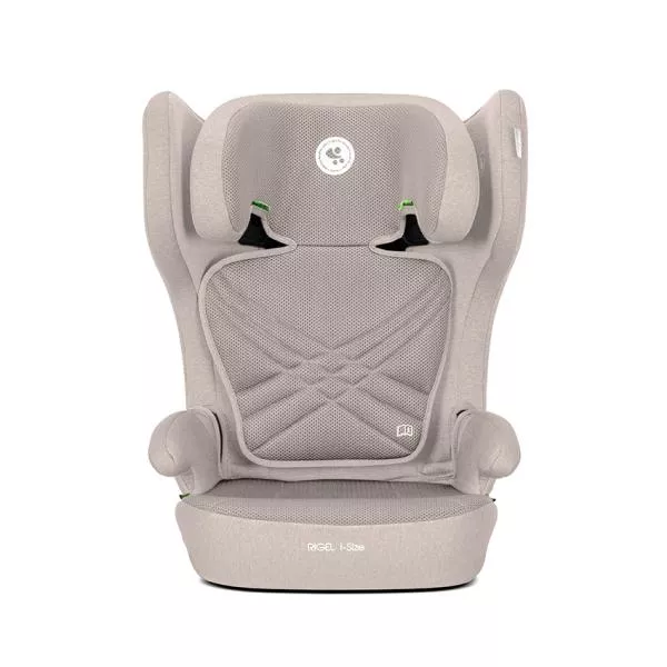 Scaun auto pentru copii, Rigel, i-Size, Isofix, pliabil pentru depozitare usoara, tetiera reglabila, 3 ani-12 ani, 100-150 cm, Beige 3