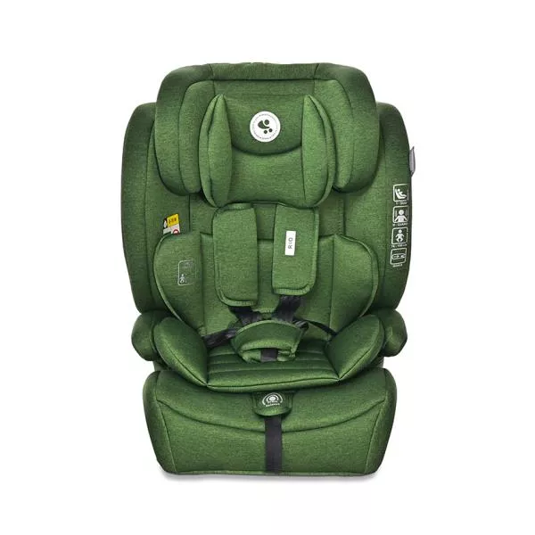 Scaun auto pentru copii Rio, i-Size, Isofix, 76-150 cm, 15 Luni-12 Ani, Green 2