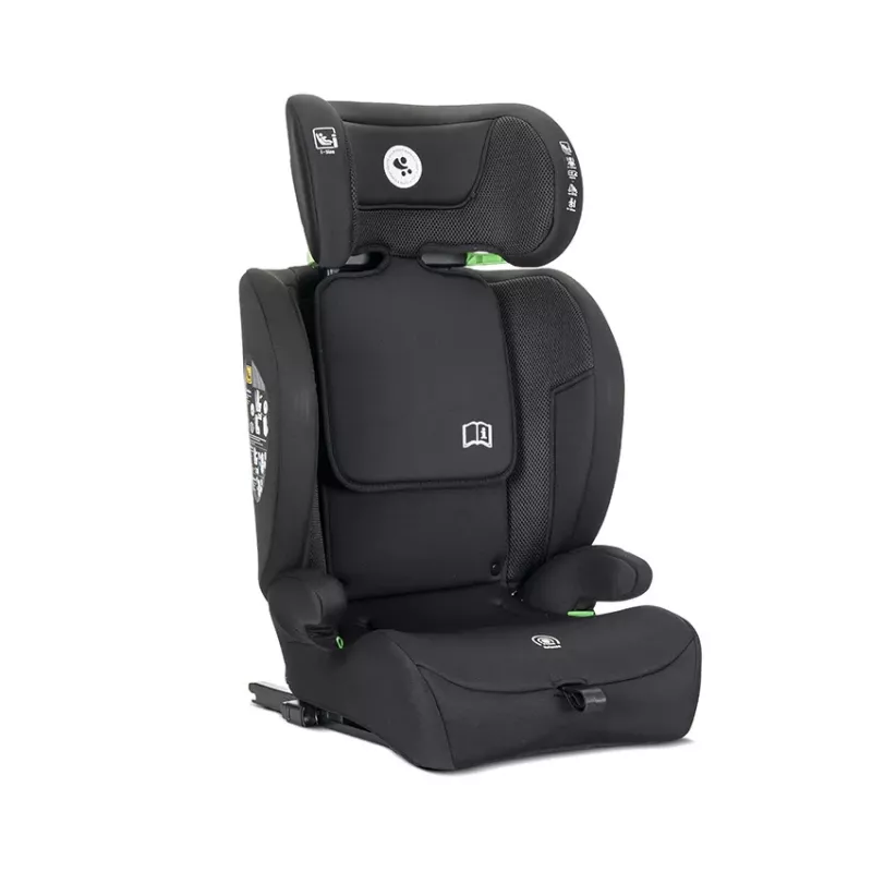 Scaun auto pentru copii, Rio, Isofix, 76-150 cm, 15 Luni-12 Ani, tetiera reglabila prin mecanism Black 4